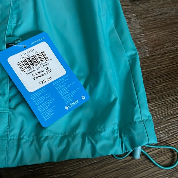 New Columbia Switchback III Waterproof Jacket - Picture 10 of 11
